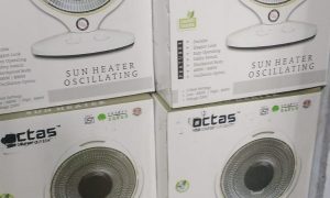 OCTAS SUN HEATER Oscillating Room Heater Fan